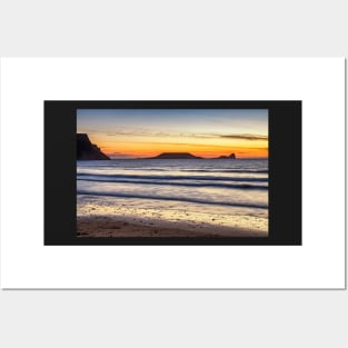 Worms Head, Rhossili Bay Posters and Art